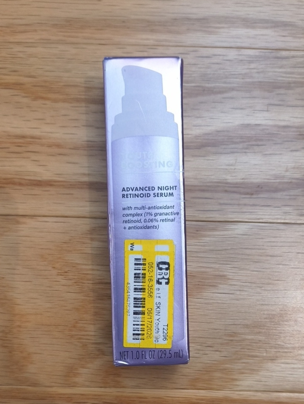 ELF Youth Advanced Night Retinoid Serum NWT